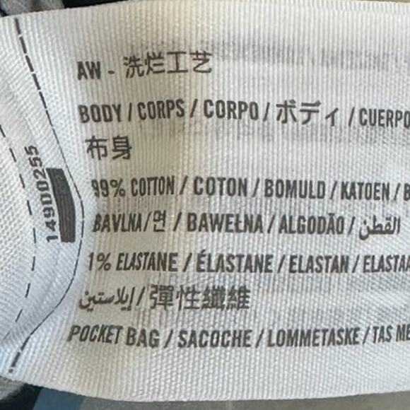 NWT Abercrombie & Fitch Denim Shorts Womens 36 Medium Wash 90s Relaxed Cutoff - Picture 5 of 6